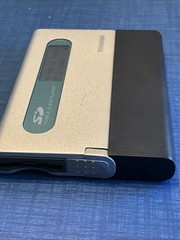 RARE Vintage Toshiba SD Personal Mobile Audio Player MEA110 16mb Memory Card HTF