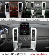 Android 10.1 Car Stereo Radio GPS Navi Player For Jeep Wrangler Unlimited Dodge