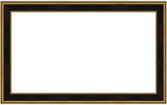 Samsung The Frame/Pro TV – Antique Gold & Black 43″ Deco TV Frame L@@K!!!