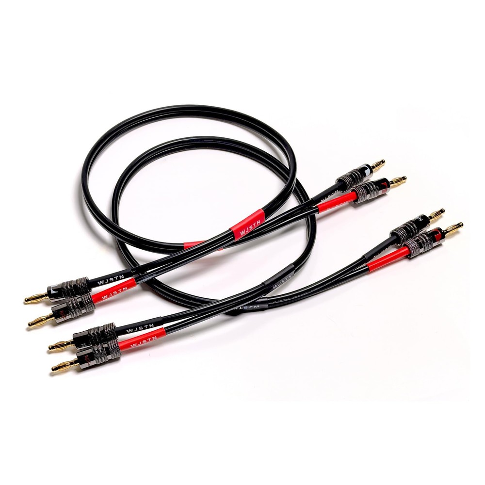 Banana Plug to Banana Plug Speaker Cable, 12awg tinned Oxygen Free Copper (OF