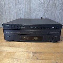 Sony CDP-C322M 5 Disc CD Changer Player Multi Disc Stereo Unit Parts or Repair