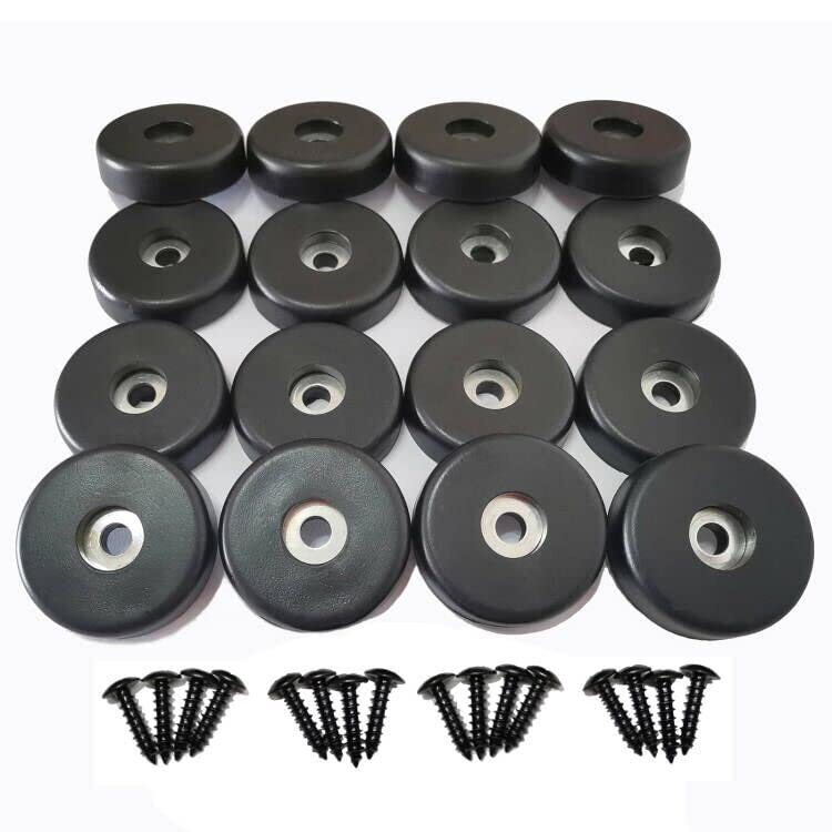 Rubber Feet, Speaker Rubber Feet,16 Pack 40Mm X 10Mm, Use for Subwoofer Fee