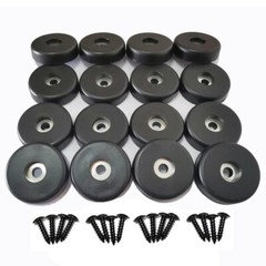 Rubber Feet, Speaker Rubber Feet,16 Pack 40Mm X 10Mm, Use for Subwoofer Fee