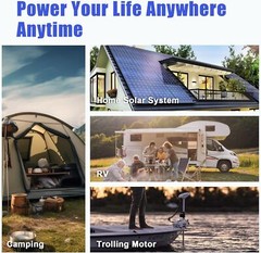 NEW LiFePO4 Lithium Battery 12V 50Ah 30Ah 16Ah with BMS for RV Trolling Motor