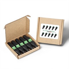 CHANZON Female 10 Pcs 12V 5.5mm x 2.1mm DC Power 40mm*15m*13mm, 10