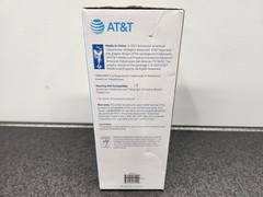 AT&T 210 Trimline Black Corded Phone with 13 Number Memory ~ Brand New Sealed