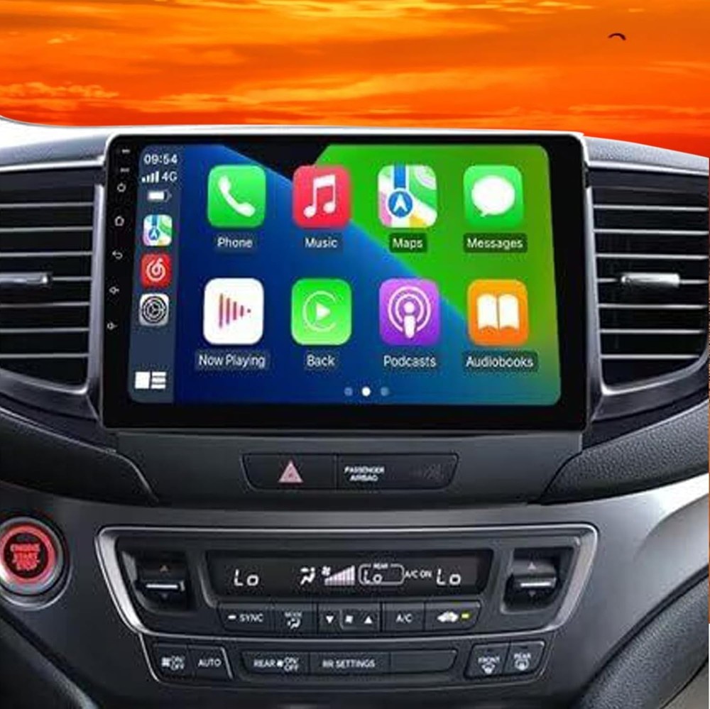 For Honda Pilot 2016-2022 Android 13.0 Apple CarPlay Car Stereo Radio GPS w/CAM