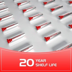Lithium AA Batteries, 120 Bulk Pack 1.5V 1 Count (Pack of 120)