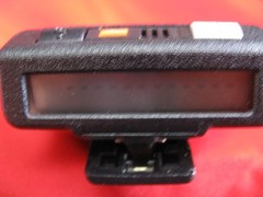 1pc NEW Motorola Bravo Classic Pager Beeper Black w belt clip UHF 461.6125 mhz