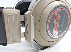 Vintage KOSS REALISTIC Pro 2 II Stereo Headphones 1/4″ Jack Tested Working