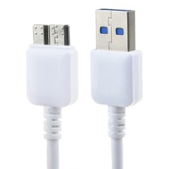 White USB 3.0 Cable Cord For Galaxy Note Pro 12.2 SM-P900 P901 Tablet