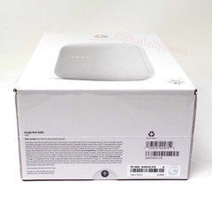 Google Nest Audio Smart Stereo Speaker Voice Assistant Chalk Light Gray