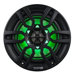 DS18 NXL-6BK 6.5″ 2-WAY MARINE SPEAKERS RGB LED LIGHTS 300W Max 4 Ohm