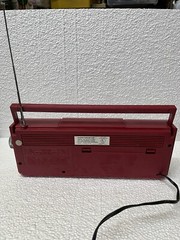 vtg Westminster model FS 2000 Mini red boombox 13” Working Hong Kong