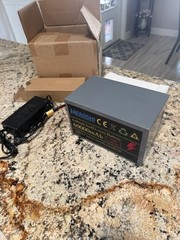 Mfaoshi 72V 30Ah Li-Ion Battery Pack with LED Power Indicator and 50A BMS