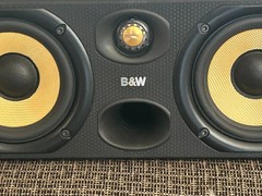 B & W Bowers & Wilkins CC6 Center Channel Speaker Black CC 6 incl owner’s manual