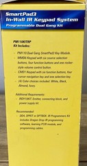 Xantech SmartPad3 In-Wall IR Keypad System Programmable Dual Gang Kit PM110KITRP
