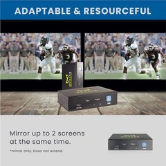 4K HDMI Splitter 1×2 | 60Hz | HDR | HDCP 2.2 | Dolby Atmos | Gaming & Digital Si
