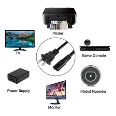 AC Power Cord for WiiM Amp AMP001 Multiroom Streaming Amplifier Charging Cable
