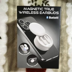1616 Holdings Magnetic True Wireless Earbuds White Charging Case