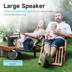 AM FM Radio Portable Plug in Wall or AA Battery Operated for Home/Outdoor & Emer