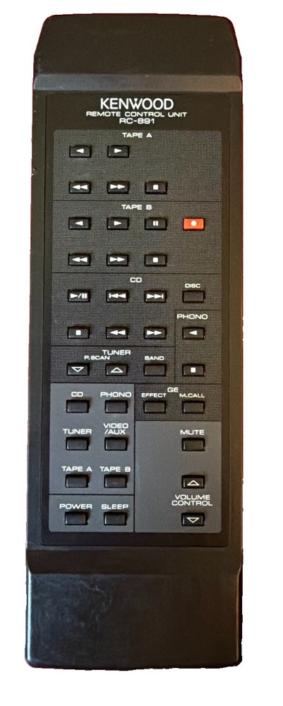 KENWOOD RC-891 CD STEREO SYSTEM 420 REMOTE CONTROL KRX-793 KRX-891 KRX-892 OEM