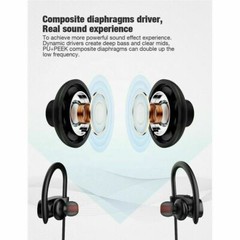 Waterproof Bluetooth 5.0 Earbuds Stereo Sport Wireless Headphones in Ear Headset