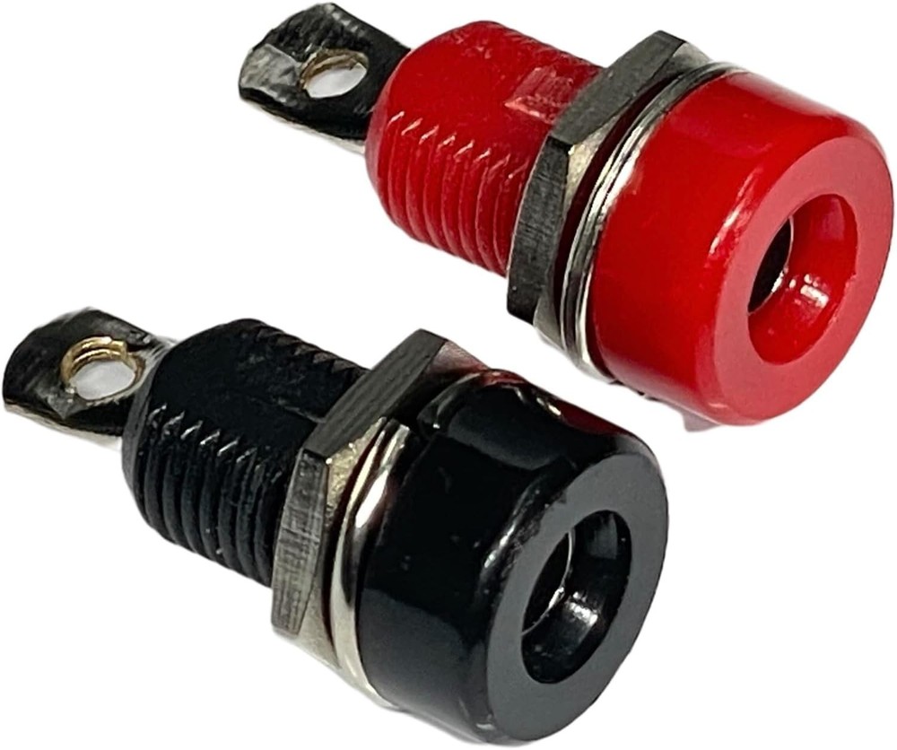 Banana Female Jack Socket – 4mm Banana Socket Soldering type (10 PACK)