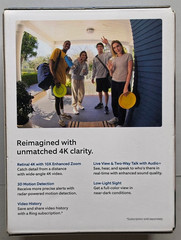 Ring Wired Doorbell Pro (newest model), Home or business security, Retinal 4K
