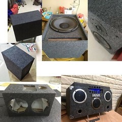 Speaker Box Carpet -Car Sub Woofer Video Audio Bass Shelf Cover Wrap Upholstery