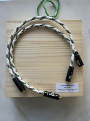 XLO Reference-3 R3-1-0.5M Single Ended Audio Pair Of RCA Cables 1.64FT