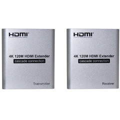 4K 120M HDMI Extender Cascade Connection over Cat5e/6 RJ45 Cable HDMI Splitter