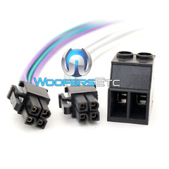 PLUGS HARNESSES INPUT OUTPUT SPEAKER M5-1500X5 ROCKFORD FOSGATE