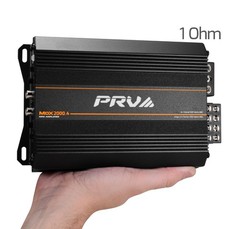 PRV MDX2000.4 1 Ohm Mini 4 Channel 4x 500 Watts Amp Compact Car Audio Amplifier