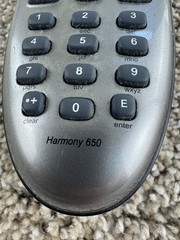 Logitech Harmony 650 Infrared All-in-One Universal Remote Control (Tested)