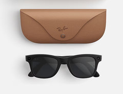 Ray-Ban Meta Wayfarer (GEN 2) Glasses Matte Black Graphite Lenses LARGE RW4012