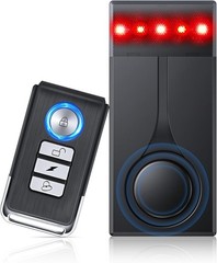 Easy Install 108dB Car Alarm System with Magnetic Mount & Long Battery Life