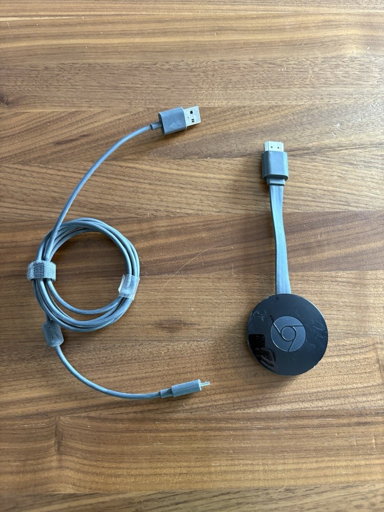 Google Chromecast 2nd Gen NC2-6A5 HDMI Wi‑Fi Media Streaming Device