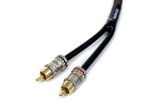 KnuKonceptz Krystal Kable 2 Channel Twisted Pair OFC RCA Cable 1/2M to 8M length