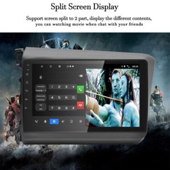 For 2012-2015 Honda Civic Android 12.0 Car Stereo Radio FM WIFI Navi GPS BT 32GB