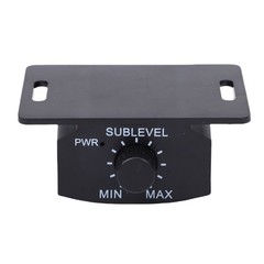 6 Pin Universal Bass Control Knob For Car Amplifier Black Excellent