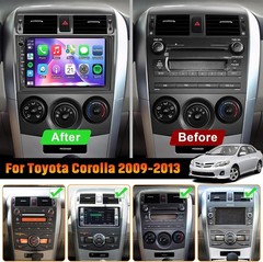 For Toyota Corolla 2009 2010 2011 2012 2013 Car Stereo Radio Bluetooth Carplay