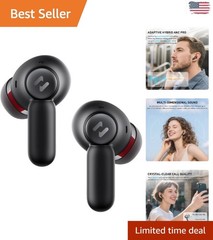 Bluetooth 6.0 Noise Cancelling Earbuds with 30+ Hours Playtime & Spatial Audio