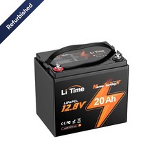 LiTime 12V 20Ah 800 CCA Lithium Starting Battery for Outboard Motor-Refurbished