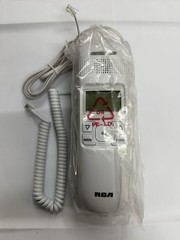 RCA 1121-1WTGA Amplified Slim Line Corded Trimstyle WHITE