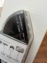 General Electric Black 3-Device Audio/Video Switch