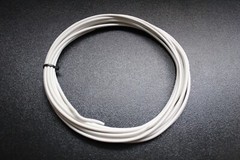 10 GAUGE WIRE 25 FT WHITE PRIMARY STRANDED COPPER AUTOMOTIVE POWER BATTERY AWG