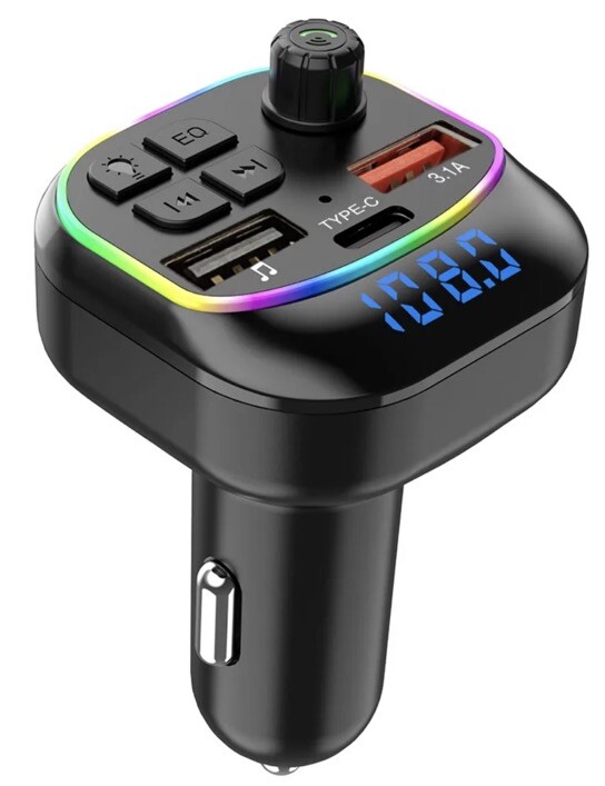 ✅ 5 YEAR WARRANTY Bluetooth Wireless FM RadioTransmitter Car Adapter USB Charger