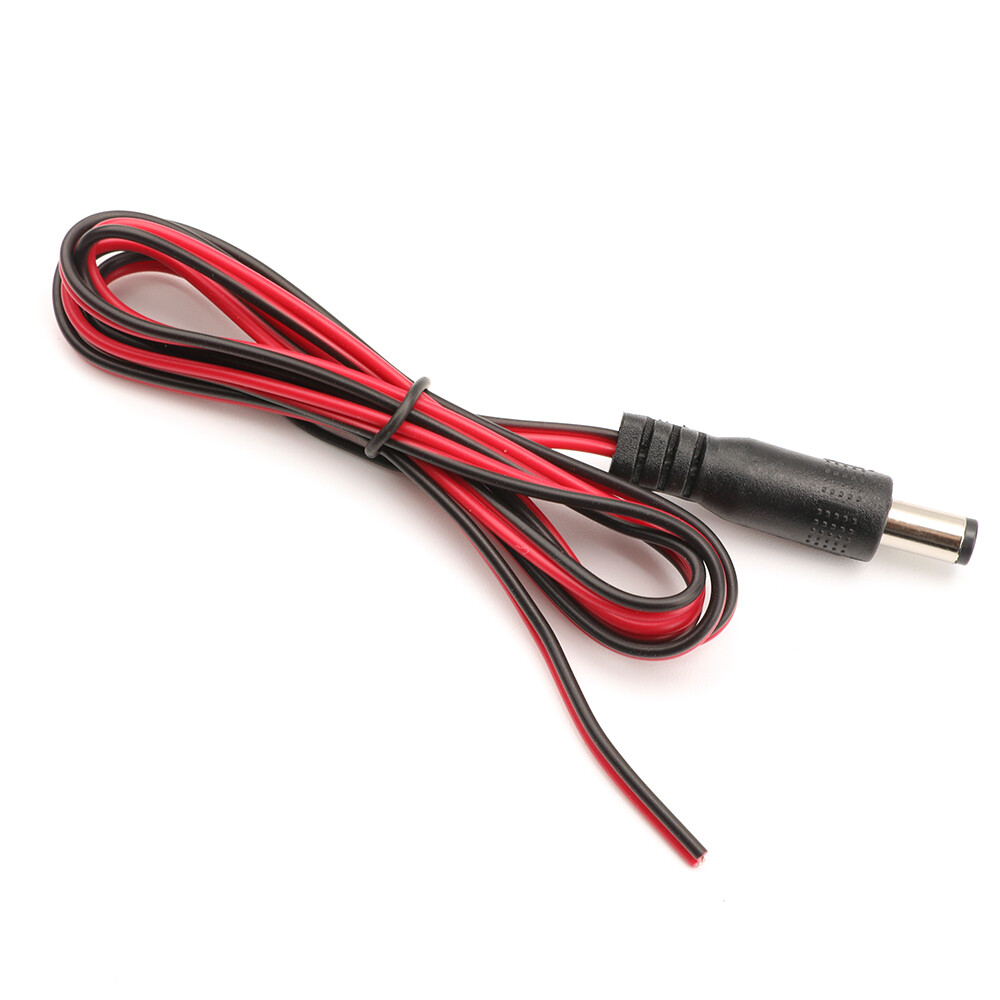 1M RCA Video Cable For Car Rear View Camera Detection Repair Wire 12V Power Plug