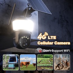 No WiFi Needed – 2K Color Night Vision Solar Security Camera with Motion Alerts